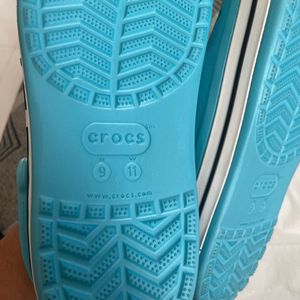 Blue Crocs Classic Clogs