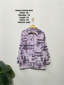 Unisex Printed Shirt