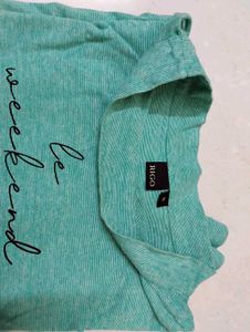 Sea Green Top For Women