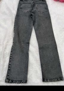 Grey Wash Denim Jeans