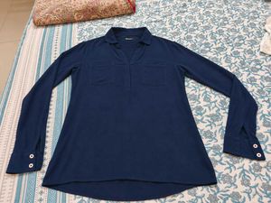 Marc o polo Navy Blue Long Sleeve Top