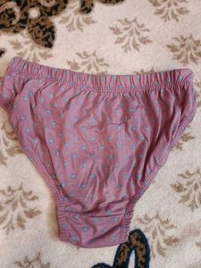 Combo Cute Heart Print Briefs
