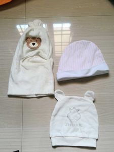 Cute Baby Hats Set