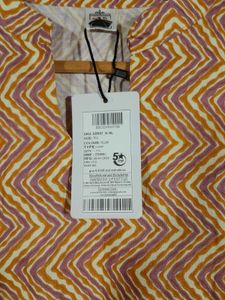 Yellow Printed Kurta For Women's