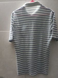 greg norman Striped Polo T-Shirt
