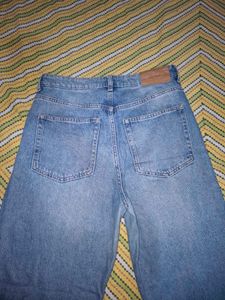 Light Wash Wide Leg Jeans