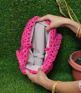 Crocheted Tote Bag