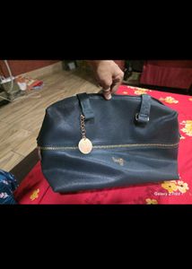 Stylish Branded Dark Teal Handbag