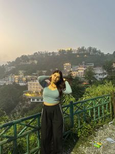 comfortable Blue Top