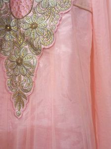 Elegant Pink Embroidered Kurta Set