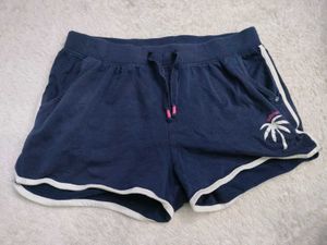 Cozy Navy Palm🥰 Tree Shorts