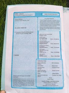 Kaveri English Textbook for Grade 9