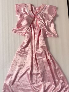Satin Dress Set