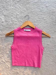 Pink Zara Sleeveless Top