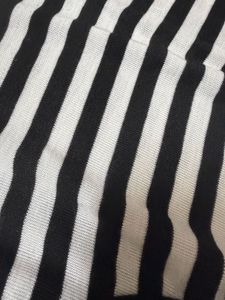 Summer sale -Black &amp; White Striped Tank Top