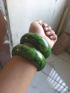 Rare Jaipur Marble-Finish Bangles+FREE Gift 🎁