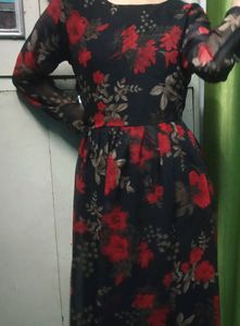 Georgette Fabric Kurta Set for Women