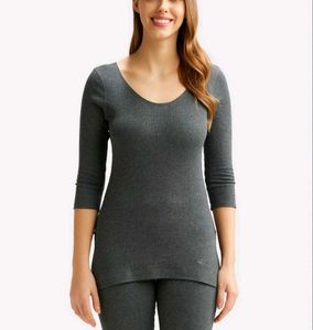 Grey Long Sleeve Top
