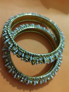 Exquisite Beaded Bangles