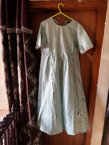 SAAKI BRAND New Green Flared Dress