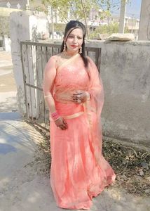 Stunning Peach Lehenga Choli