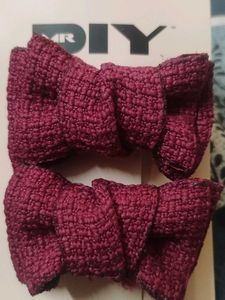 Chic Bow Hair Clips (Set of 2)