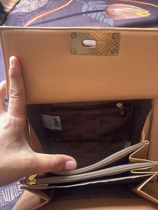 baggit Elegant Tan Handbag