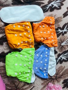 Reusable Cloth Diaper Bundle