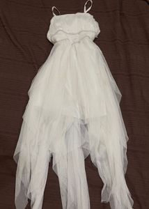 Elegant White Party Dress