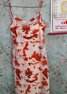 Stylish Printed Midi Dress