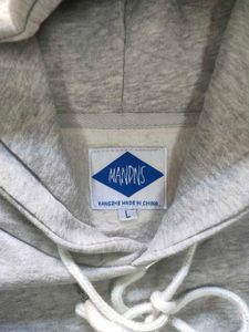 Mandns Grey Hoodie
