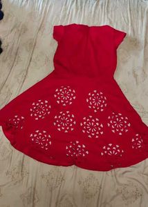 Red Cutout Dress