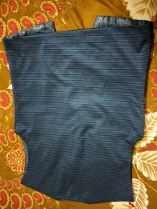 Men's Grey Pinstripe Vest