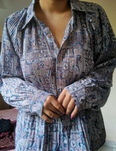 Vintage Patterned Shirt🧿🌟