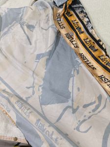 Printed silk Scarf