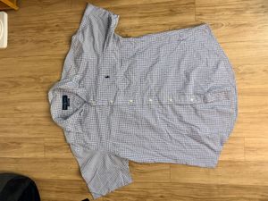Men's Blue Gingham Check Shirt