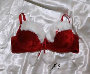 Festive Red Bra