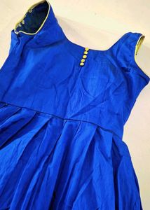 Royal Blue Embroidered Kurta Set