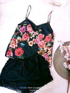 Floral Cami &amp; Shorts Set