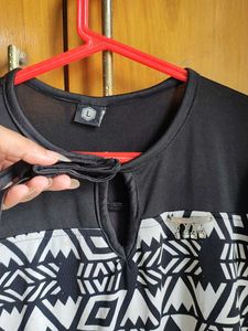 Stylish Geometric Print Top