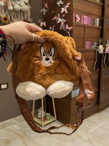 Cute Cartoon Plush Crossbody Bag