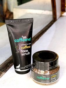Set of 2 mCaffeine Face & Body Scrub