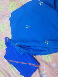 Embroidered Kurta Set with Dupatta