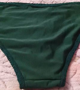 Teal Crochet Bikini Bottom