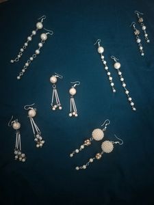 6 Sets Of Earrings
