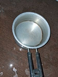 Vintage Aluminum Saucepan with Handle