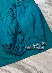 Teal Embroidered Kurta Set with Pants
