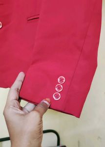 Women's Red Blazer