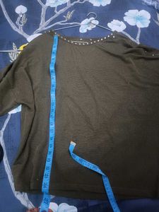 Like New Mehendi Party Top Balloon Style Free Size