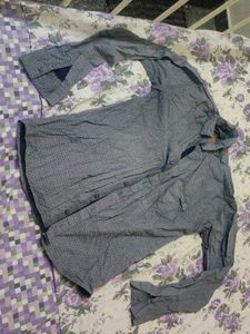 Patterned Long Sleeve Shirt